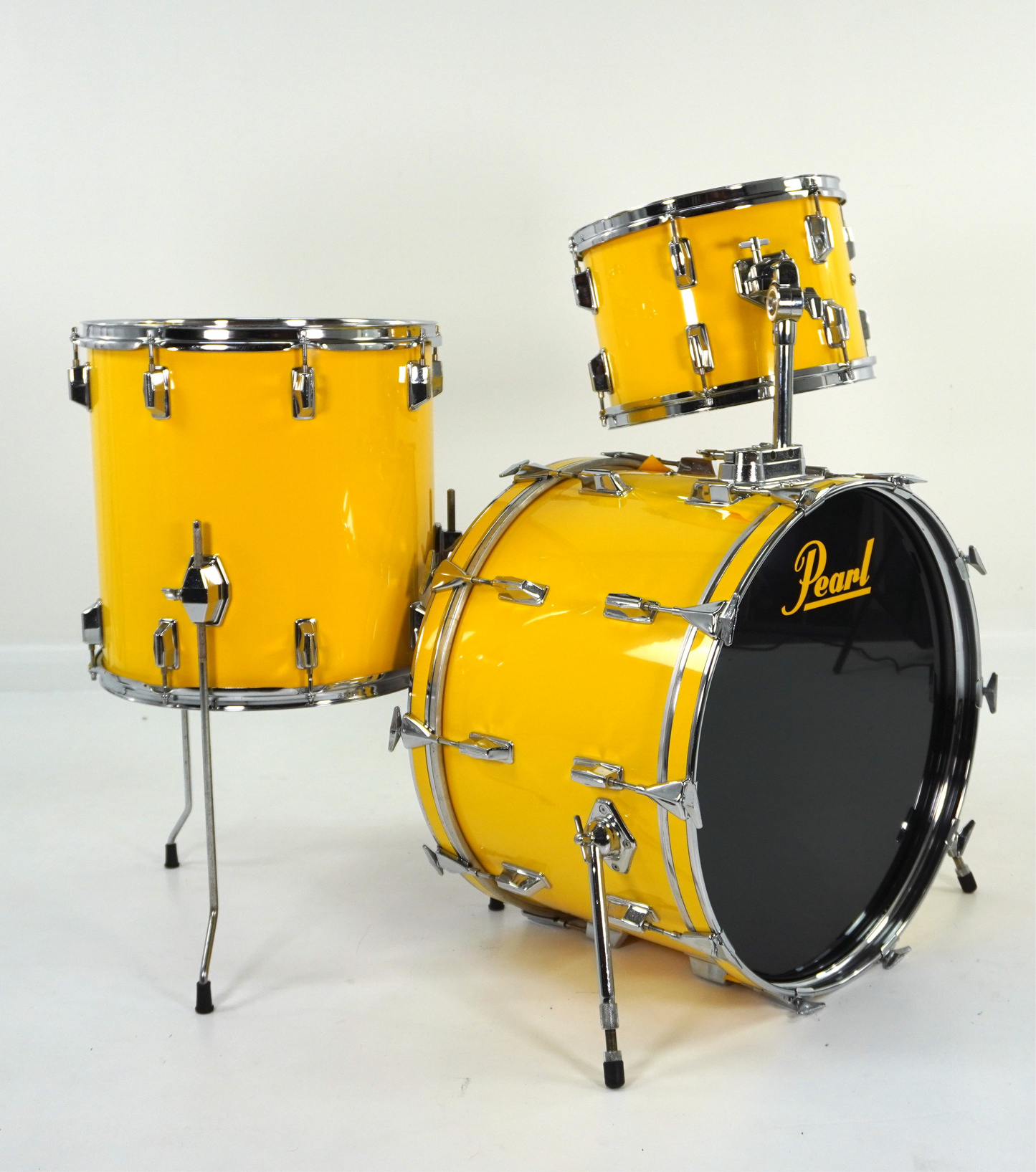 Pearl 3-teiliges Fiberglas-Schlagzeug