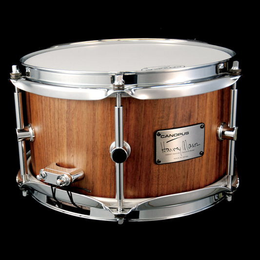 Caisse claire Canopus Harvey Mason Signature 10" x 6" en noyer