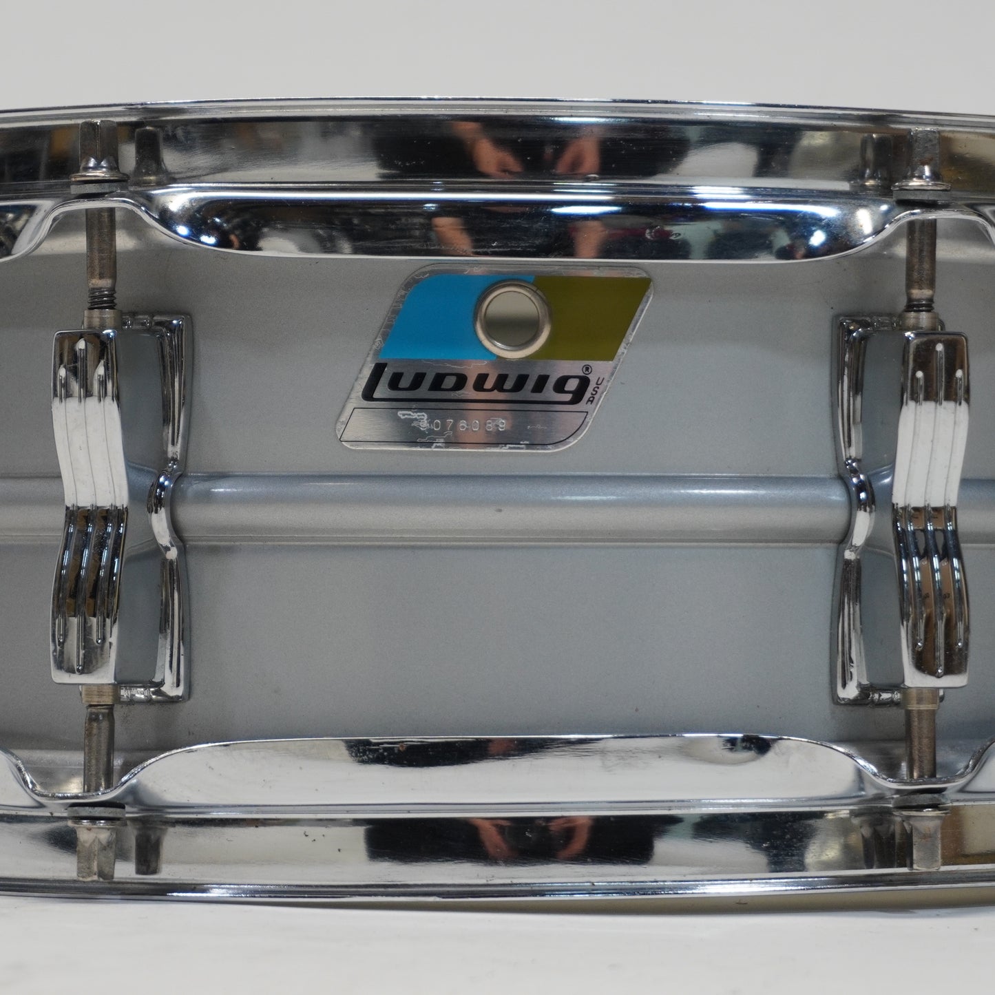 LUDWIG B/O BADGE ACROLITE SNARE DRUM 14" x 5" No. 3076089