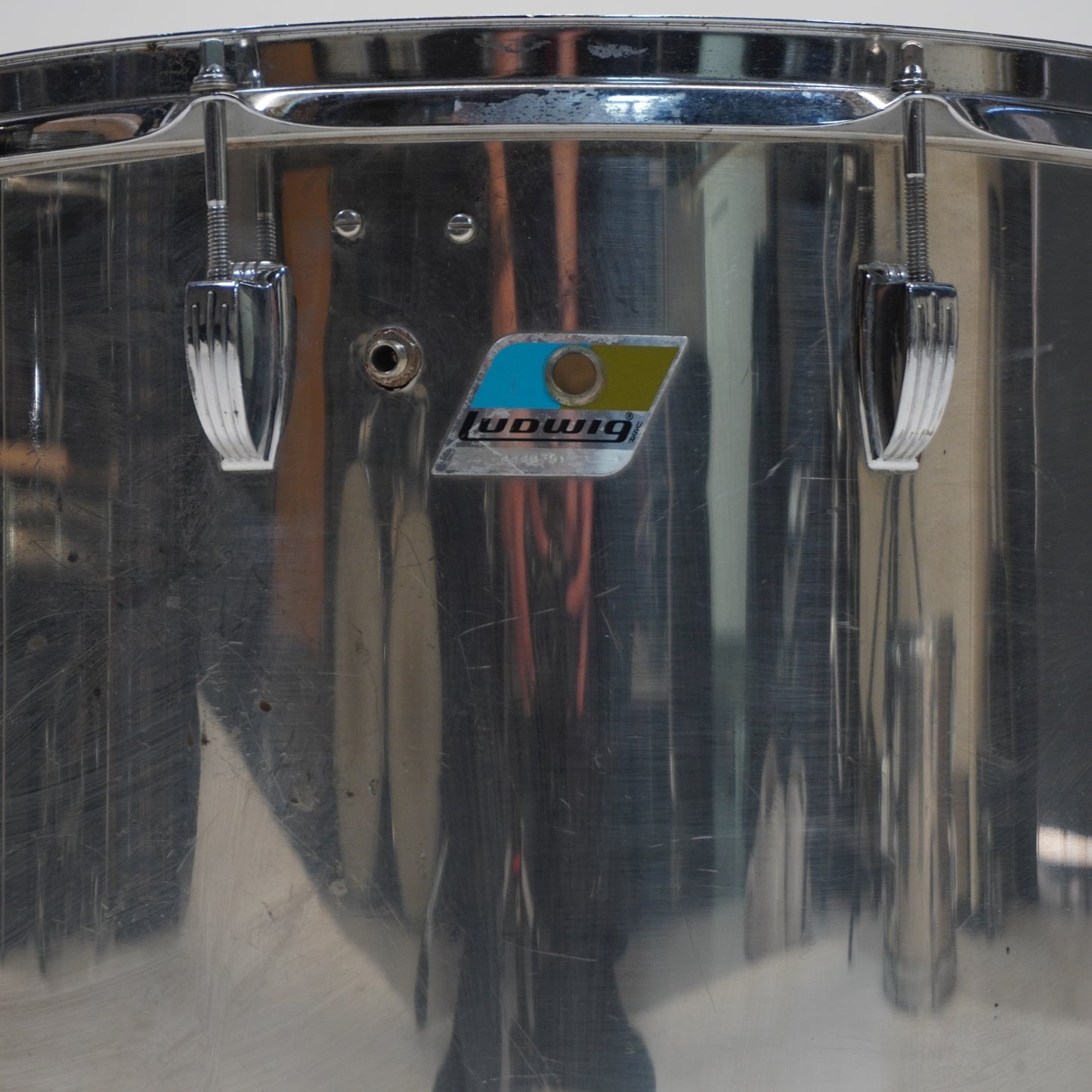 LUDWIG 16" 70s STAINLESS STEEL CONCERT TOM