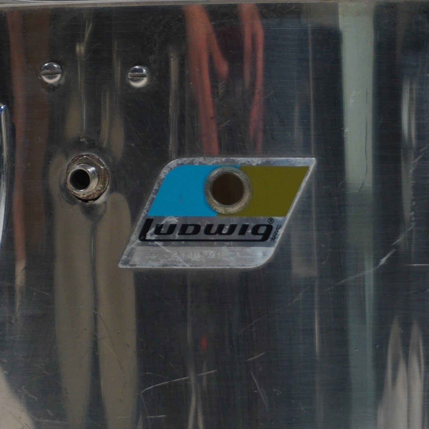 LUDWIG 16" 70s STAINLESS STEEL CONCERT TOM