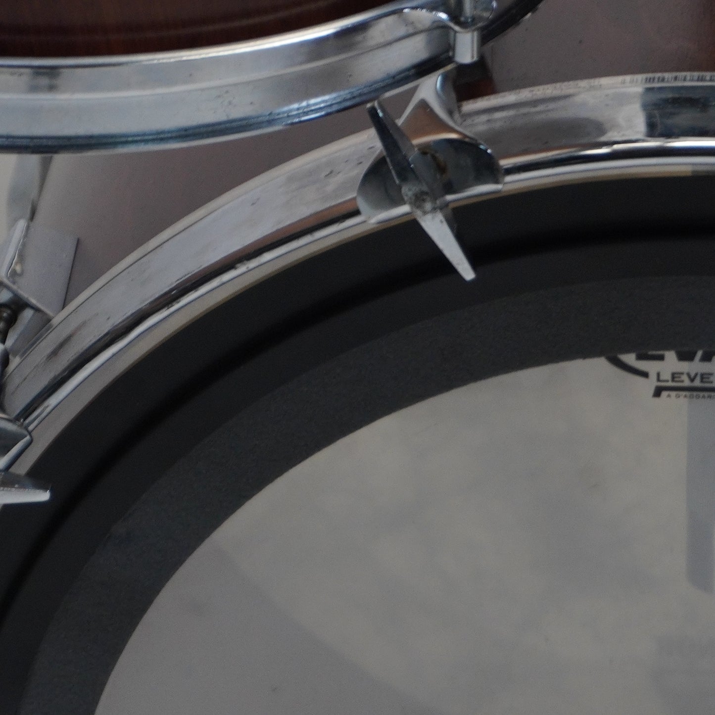 SONOR PHONIC PLUS 6-PIECE DRUM KIT IN SATIN MAHOGANY STAIN