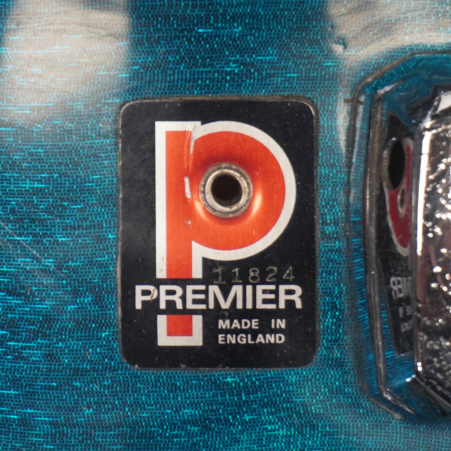 PREMIER ELITE 3-PIECE SHELL SET IN TURQUOISE FINISH 24/14/16