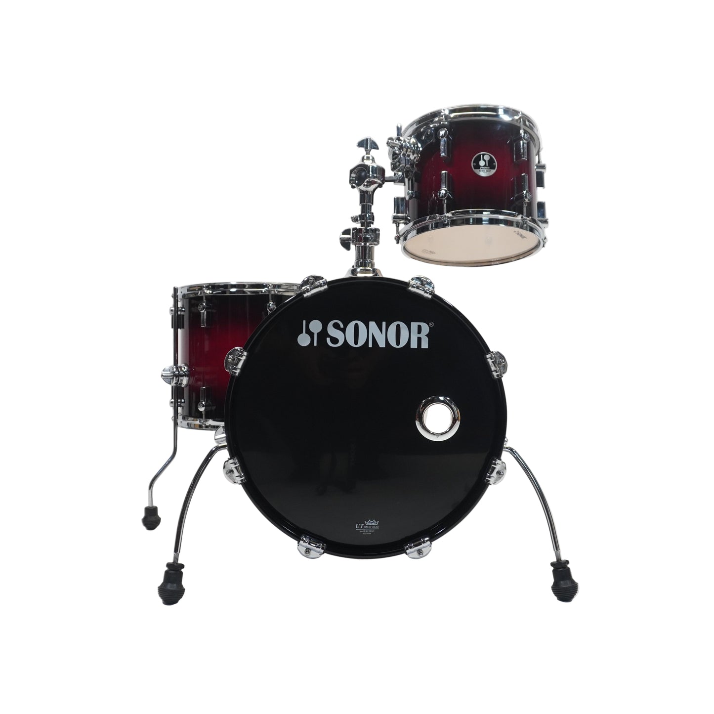 SONOR JUNGLE KIT - 18/10/14 RED BURST LACQUER