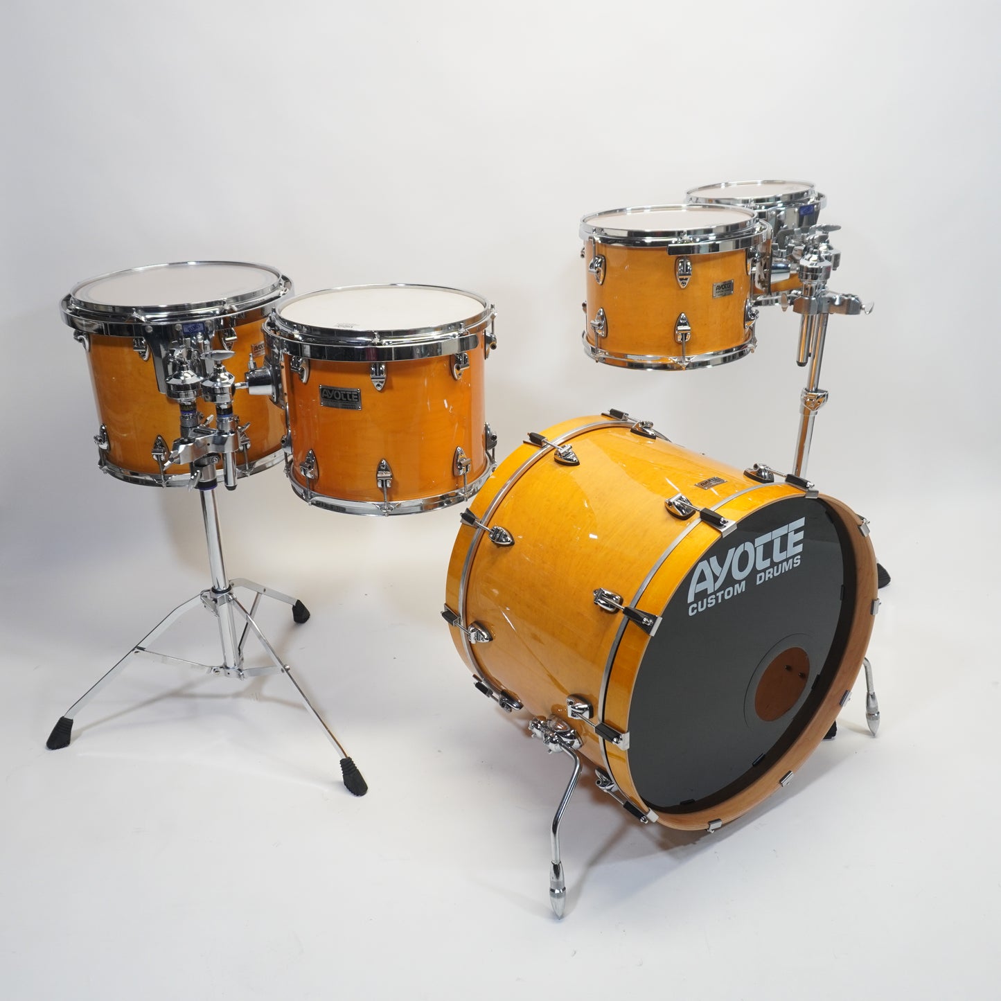 AYOTTE MAPLE 5-PIECE SHELL PACK - HONEY MAPLE LACQUER 22/10/12/14/15