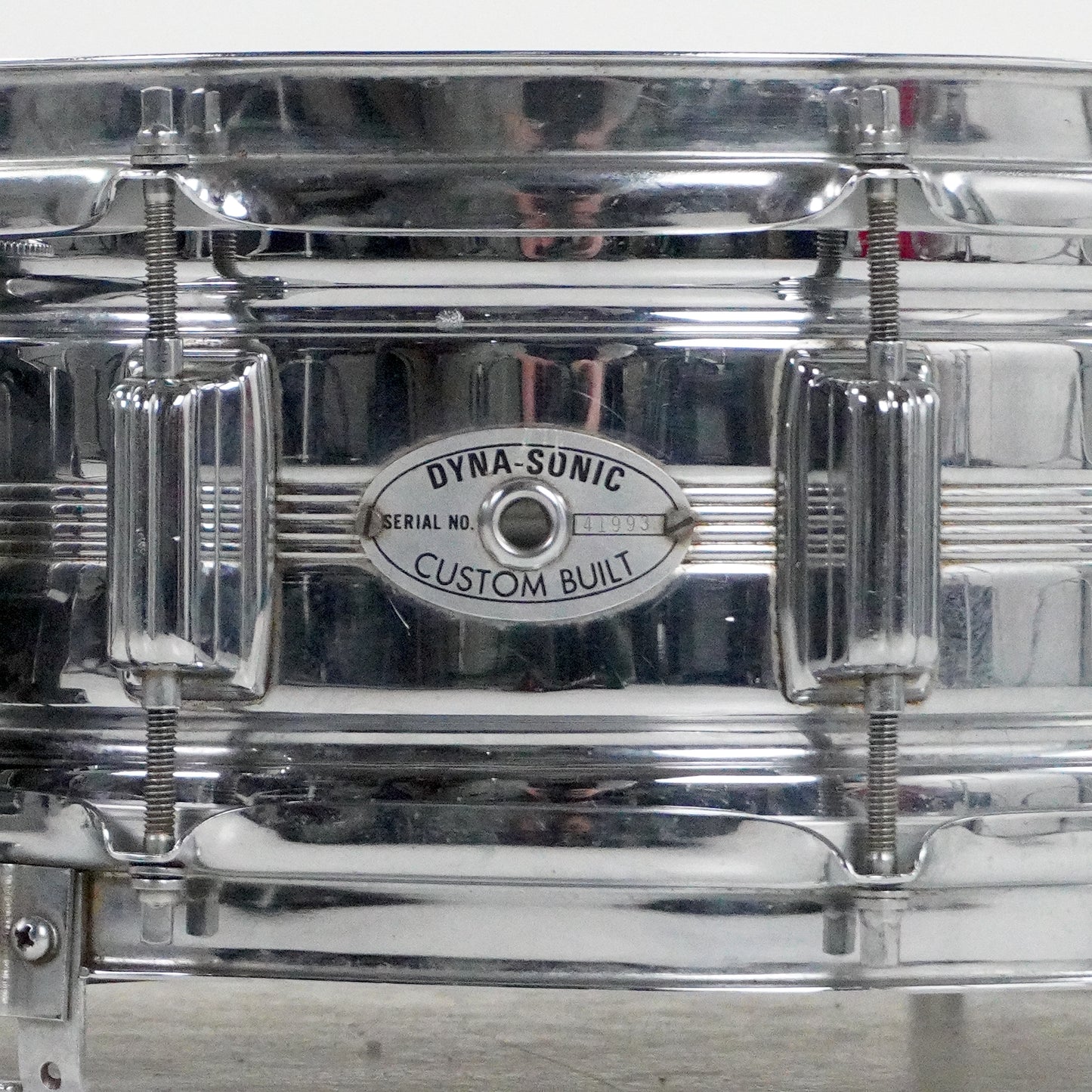 Rogers “5-Line” 14” x 5” Dyna-Sonic Brass Snare Drum