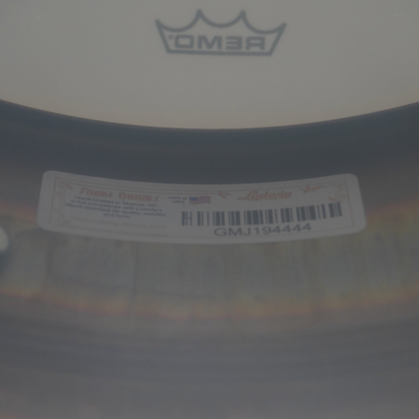 Ludwig Raw Bronze Striped 14 x 6.5'' Snare Drum