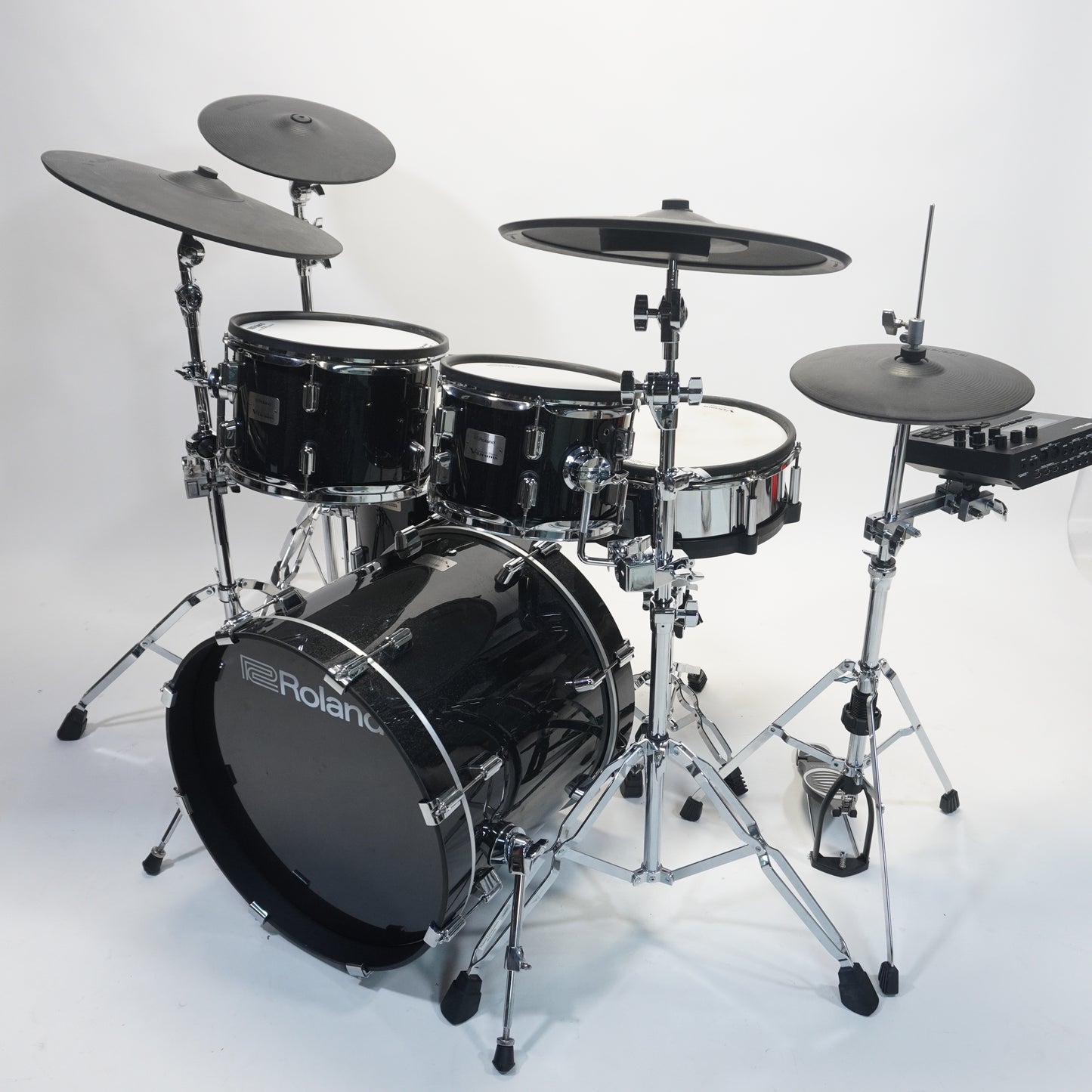 Roland VAD-507 V-Drums Acoustic Design Kit - Includes FREE DW Kick Drum Pedal. (HIRE)