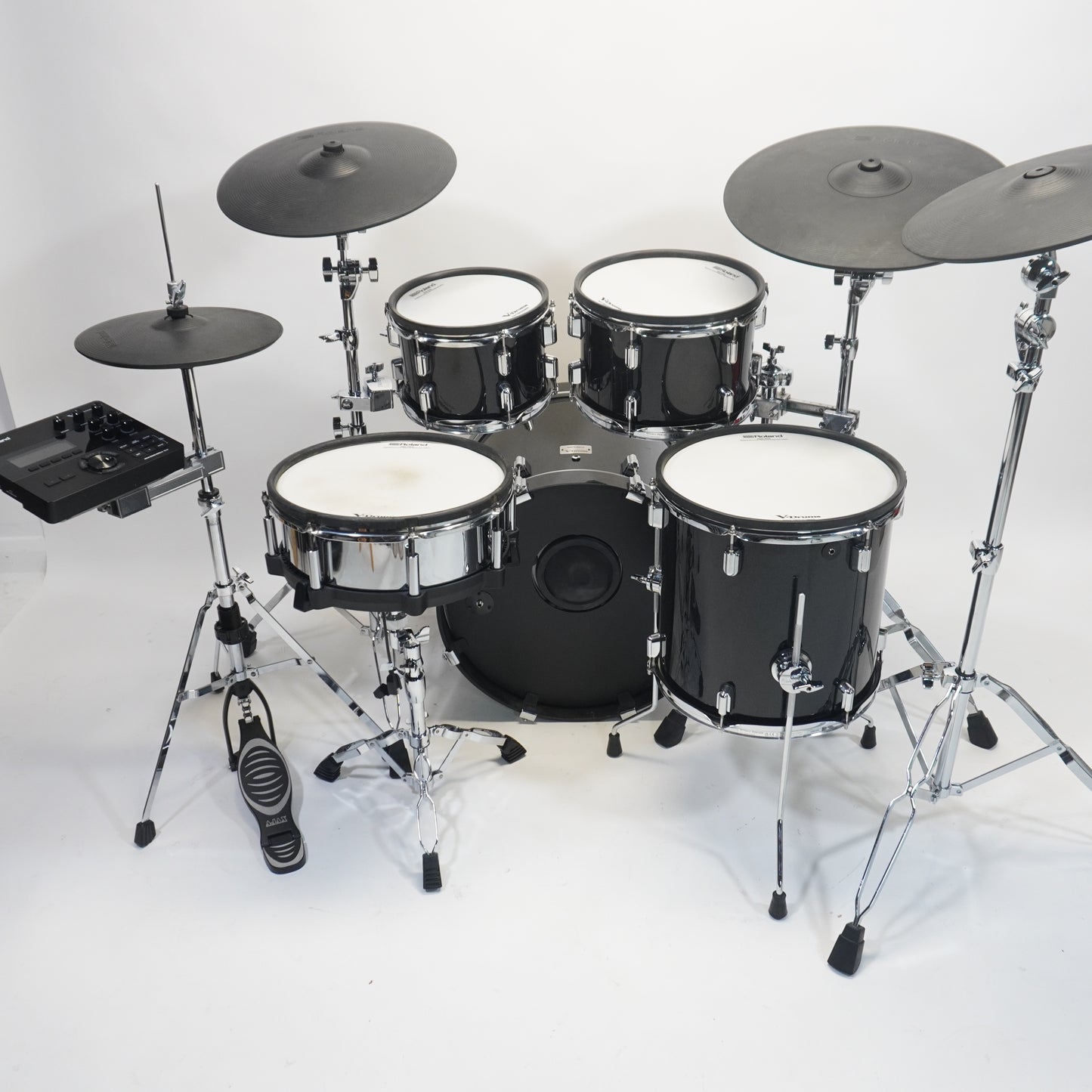 Roland VAD-507 V-Drums Acoustic Design Kit - Includes FREE DW Kick Drum Pedal. (HIRE)