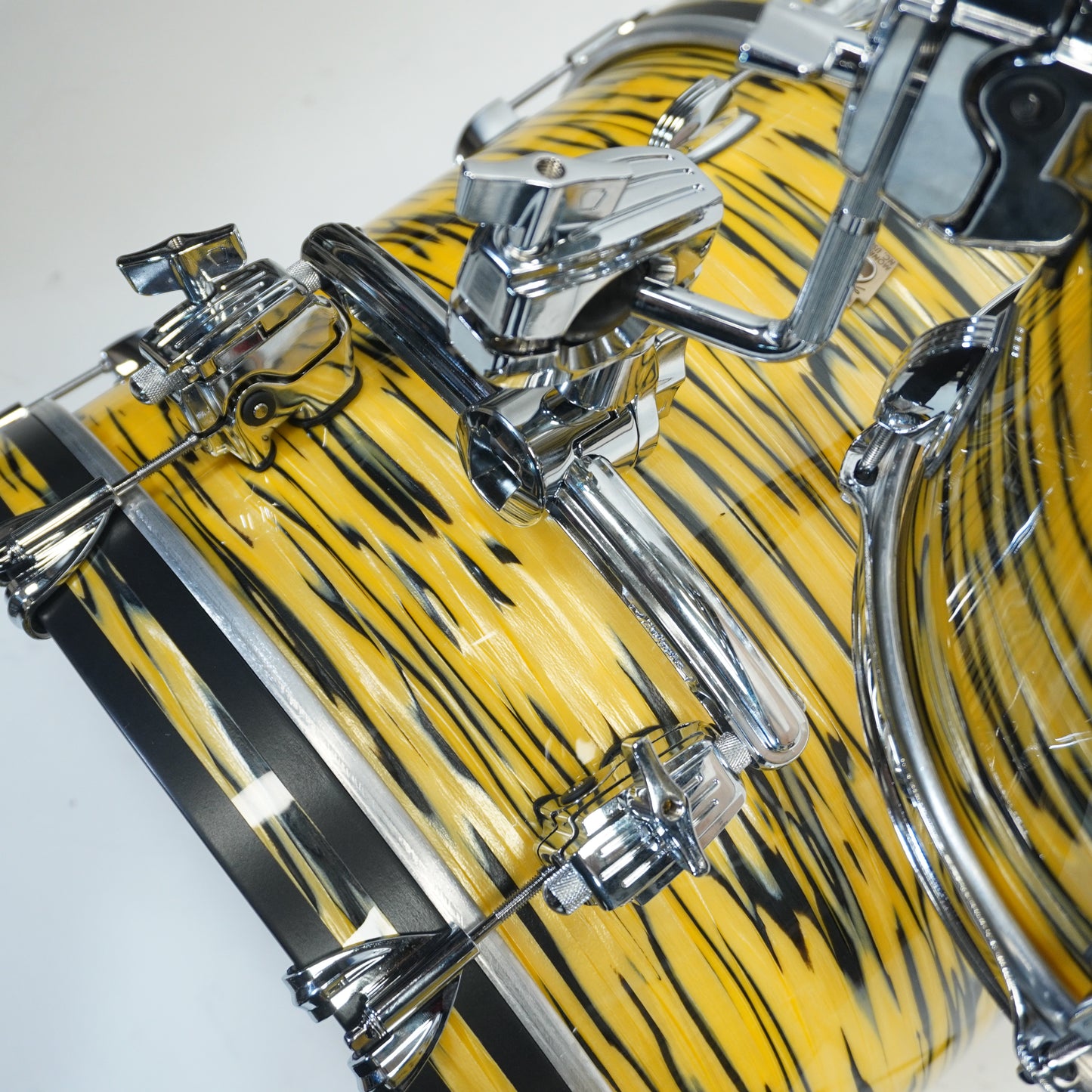 Ludwig Classic Maple "Downbeat" Drum Kit Shell Pack 20/12/14 In Lemon Oyster