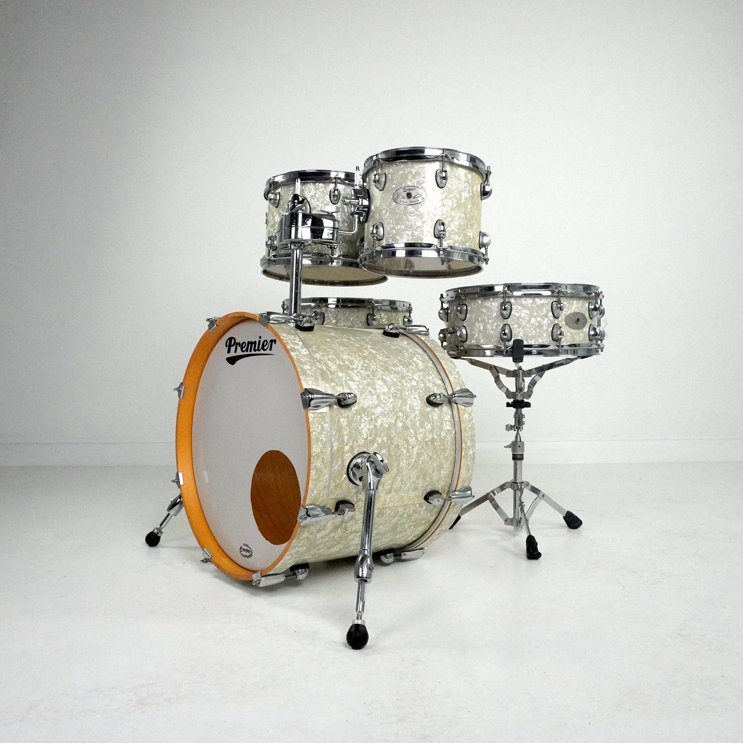 Premier Artist Birch 5-piece drum kit in White Pearl