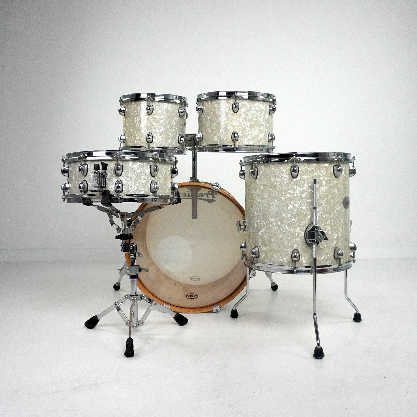 Premier Artist Birch 5-piece drum kit in White Pearl