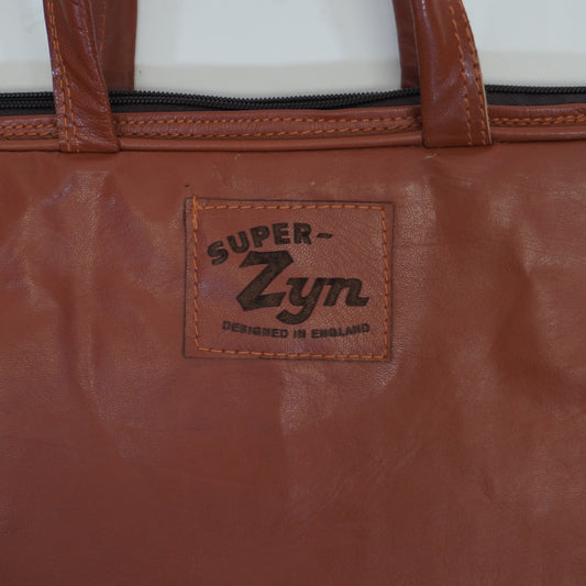 Zyn Leather Laptop Sleeve Full Zipper and Handles – Sleek. Durable. Timeless.