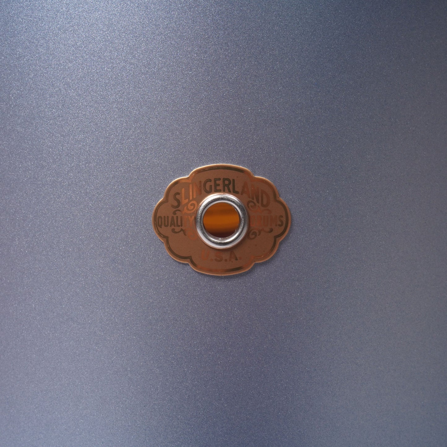 Slingerland 18" Radio King 3pc Kit BDP BLUE & SILVER LACQUER SPRAY