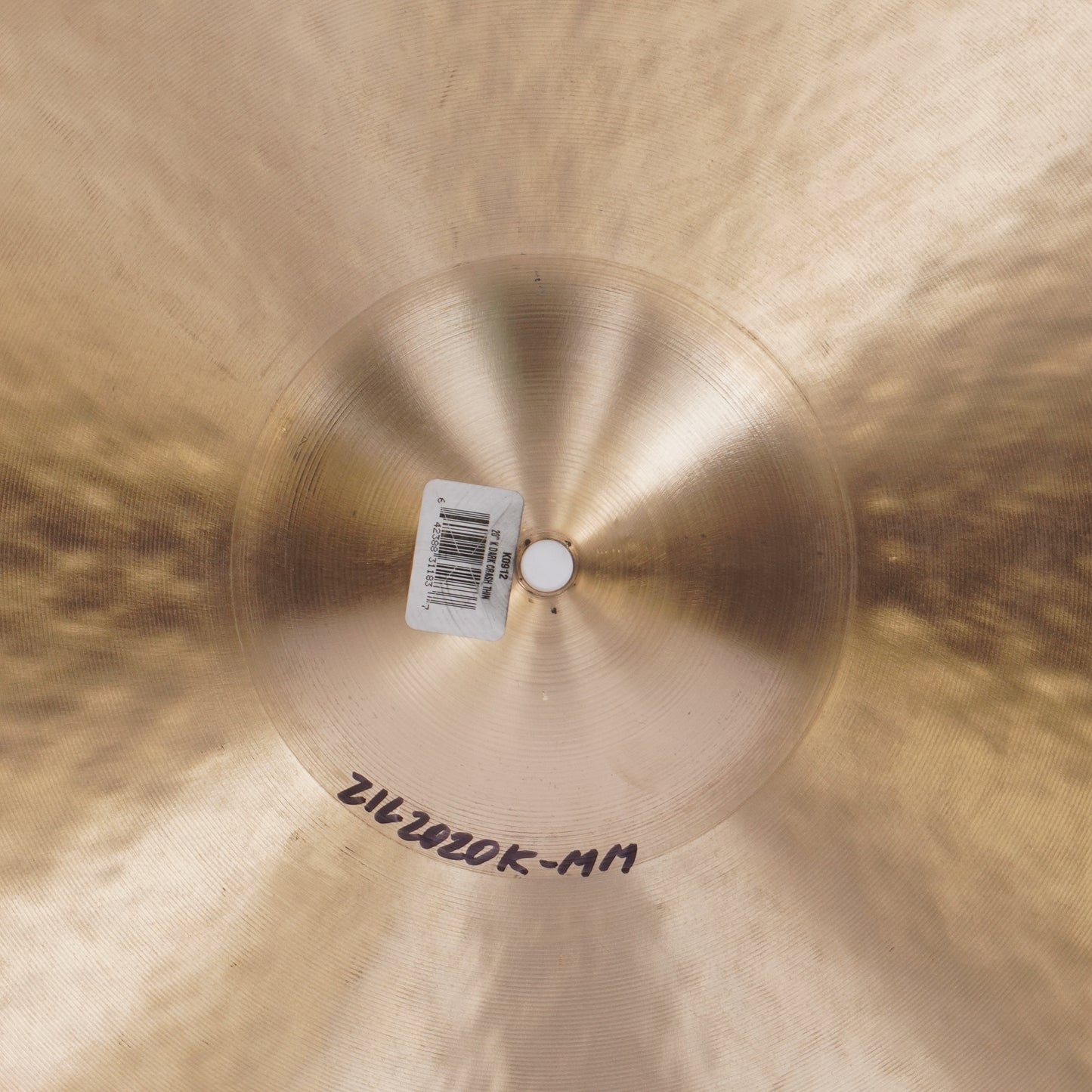 ZILDJIAN K 20" DARK THIN CRASH