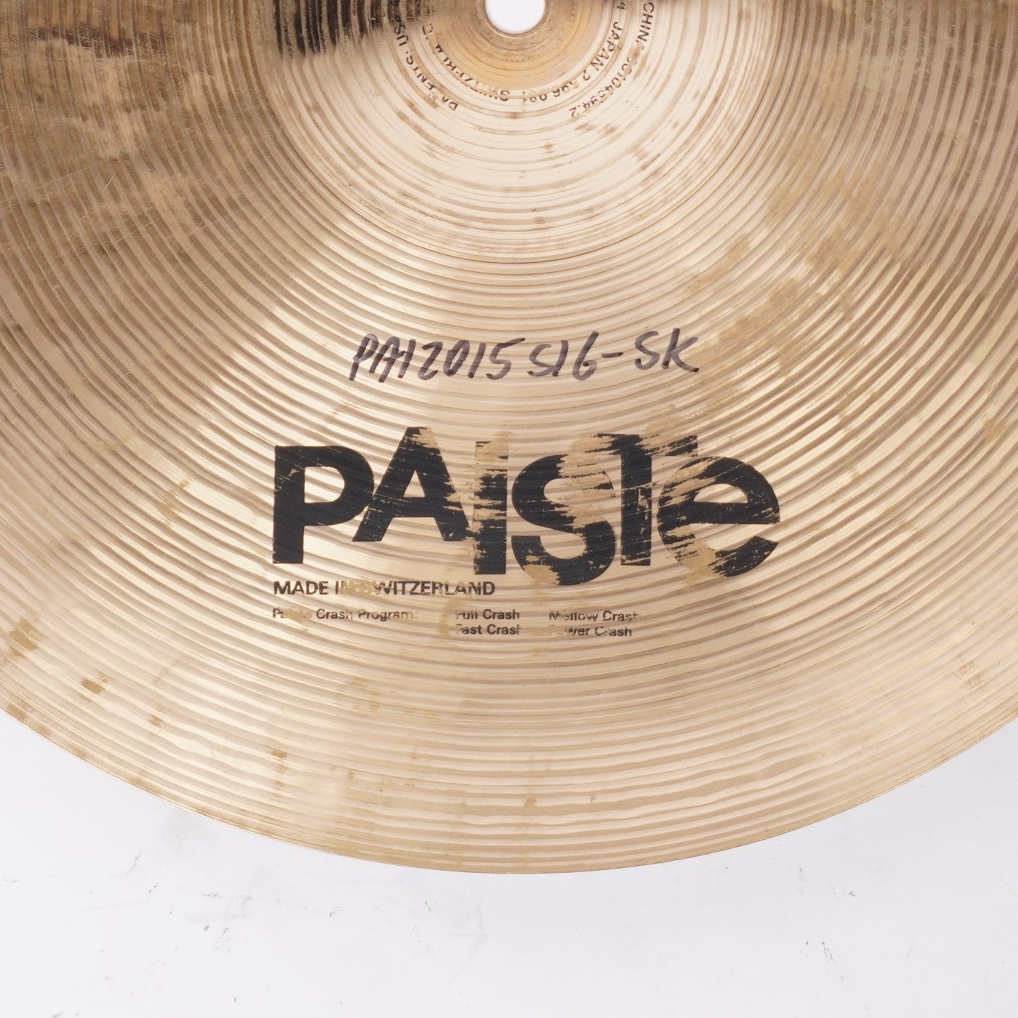 PAISTE SIGNATURE 15" MELLOW CRASH CYMBAL