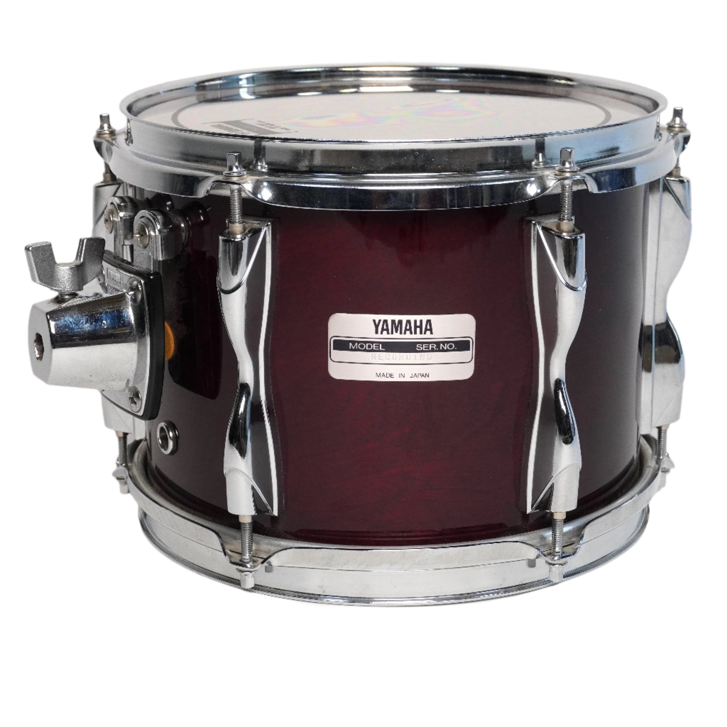 Yamaha 9000 Recording Custom Tom 10” x 7.5” en rouge cerise (montage YESS)