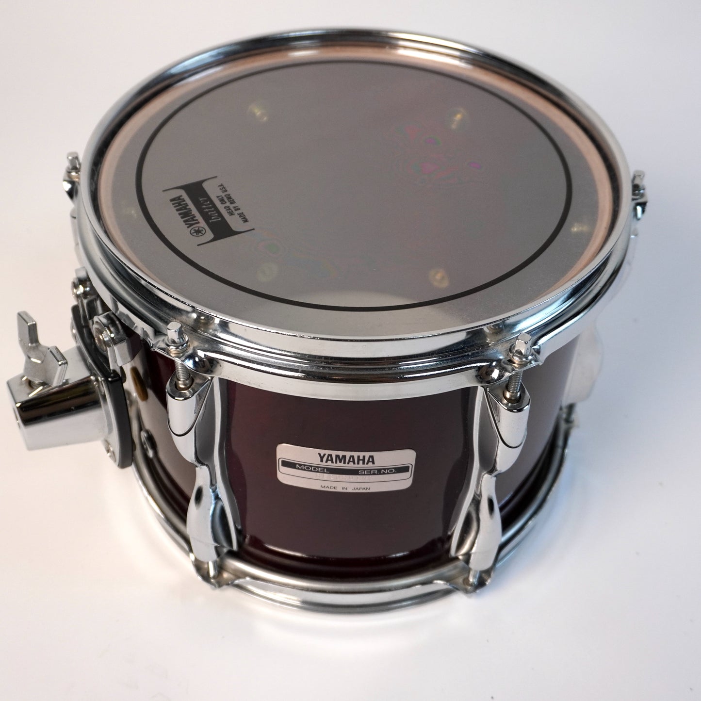 Yamaha 9000 Recording Custom Tom 10” x 7.5” en rouge cerise (montage YESS)