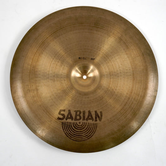 Cymbale chinoise pré-AA Sabian 20" des années 1980
