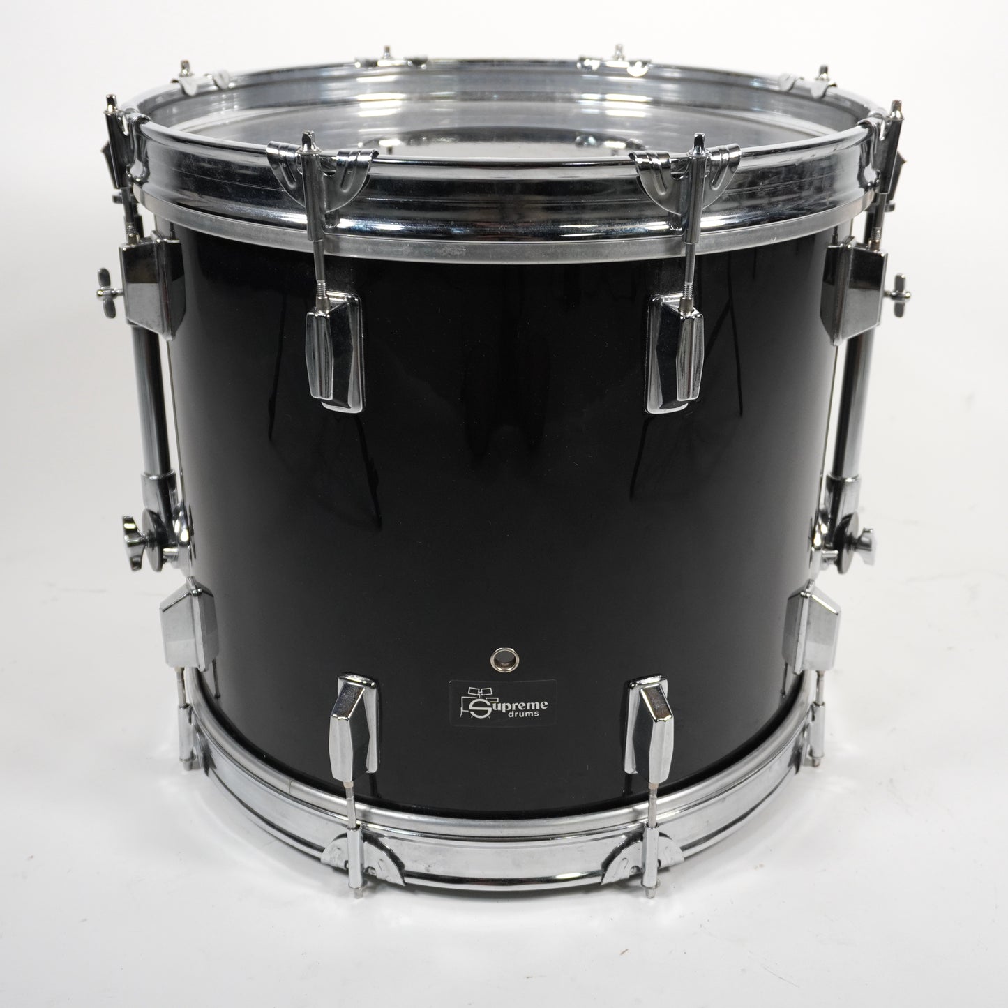 Supreme Drums 18” x 16” Bass Drum in Black