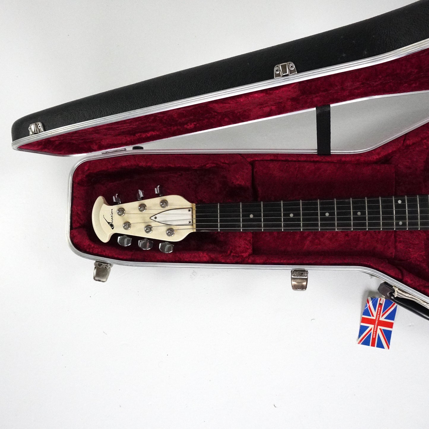 Ovation Breadwinner 1974 in White