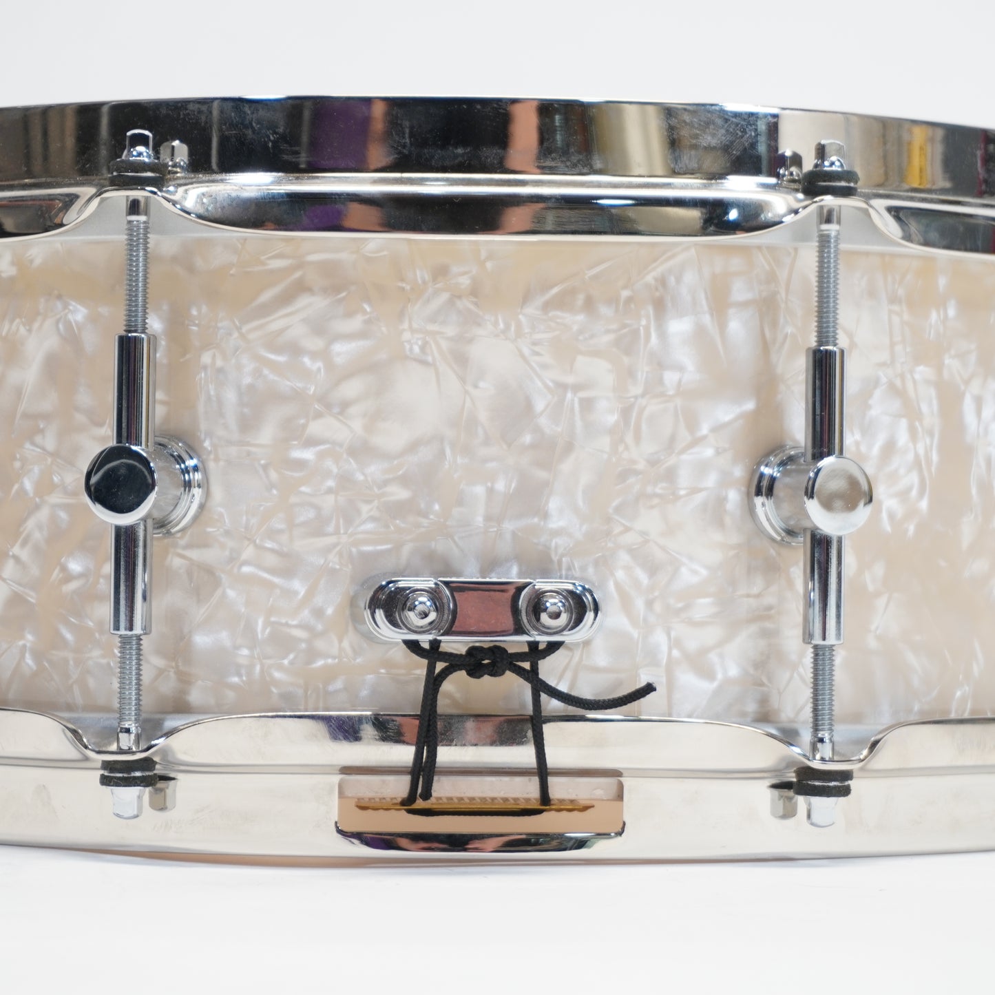 Canopus NV50 M1 14 x 5.5 Snare White Pearl EX DEMO