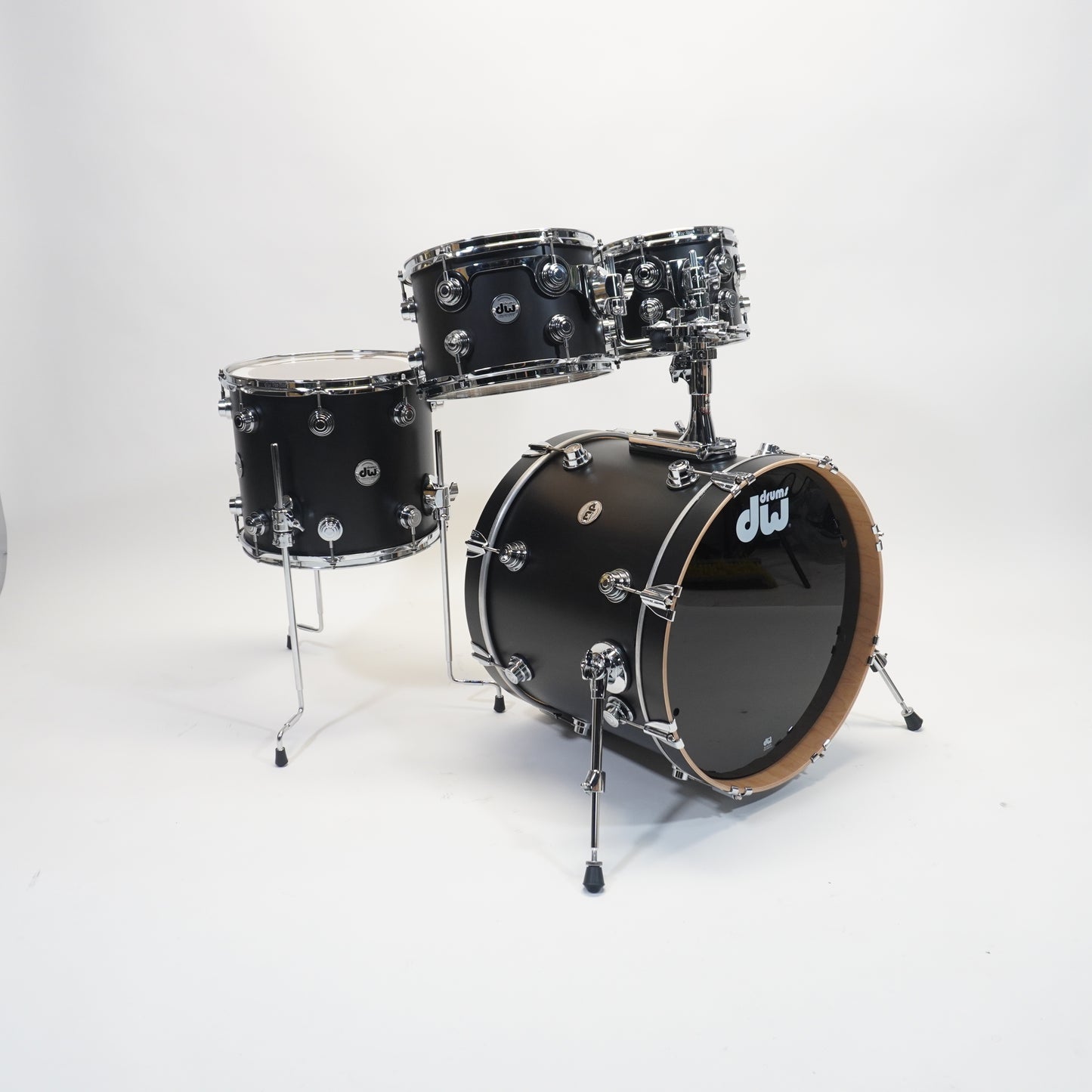 DW Collectors Maple PurpleCore 20 Inch Shell Pack in Satin Oil