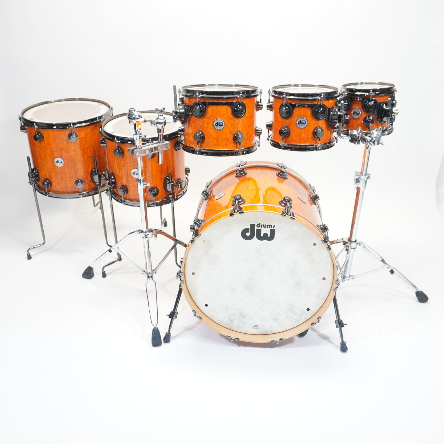 DW COLLECTORS EXOTIC MAPLE 6-PIECE Drum Kit