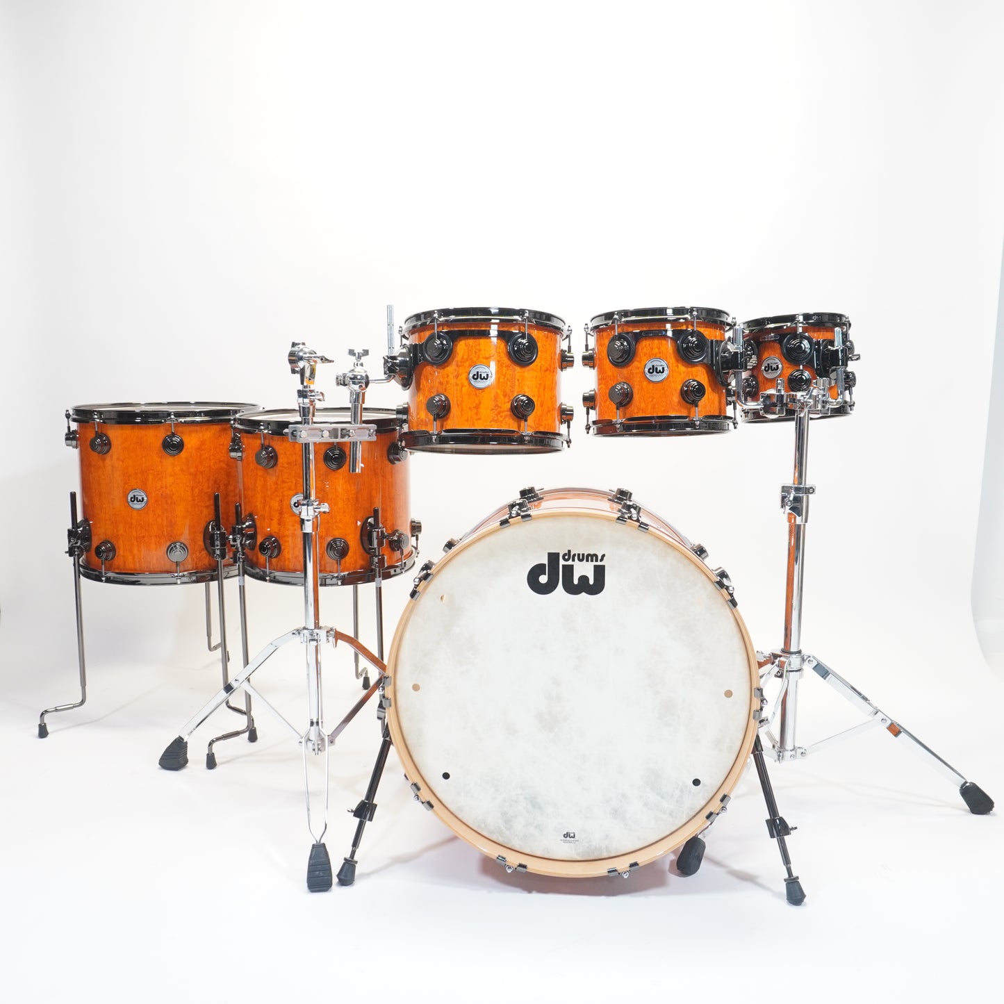 DW COLLECTORS EXOTIC MAPLE 6-PIECE Drum Kit