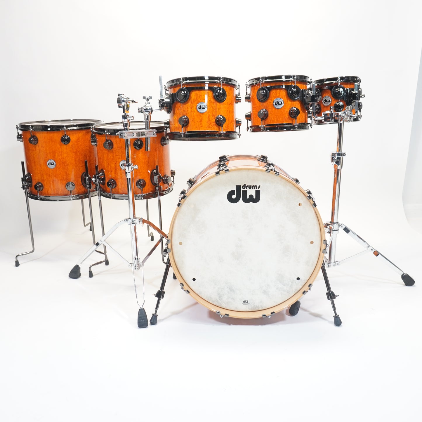 DW COLLECTORS EXOTIC MAPLE 6-PIECE Drum Kit