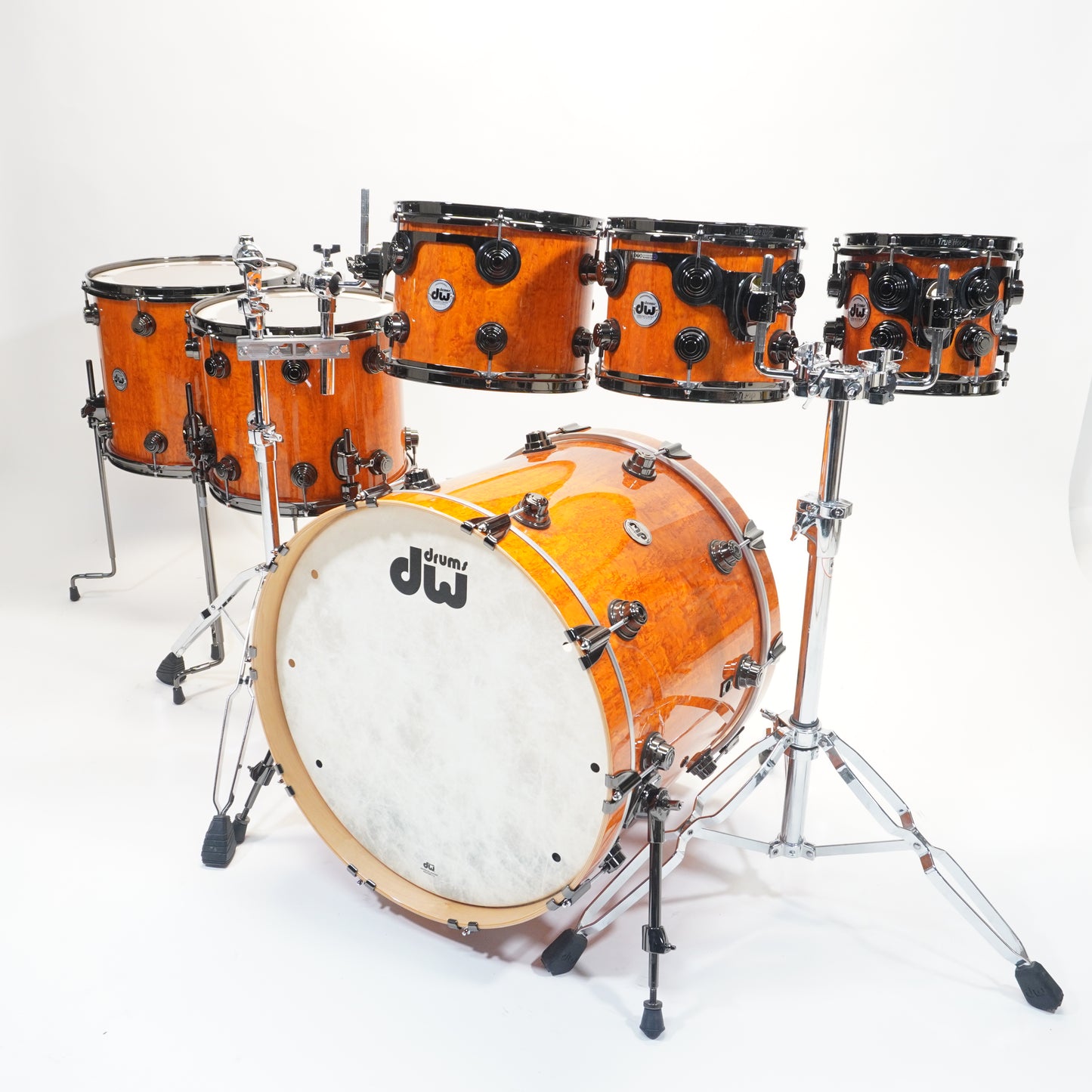 DW COLLECTORS EXOTIC MAPLE 6-PIECE Drum Kit