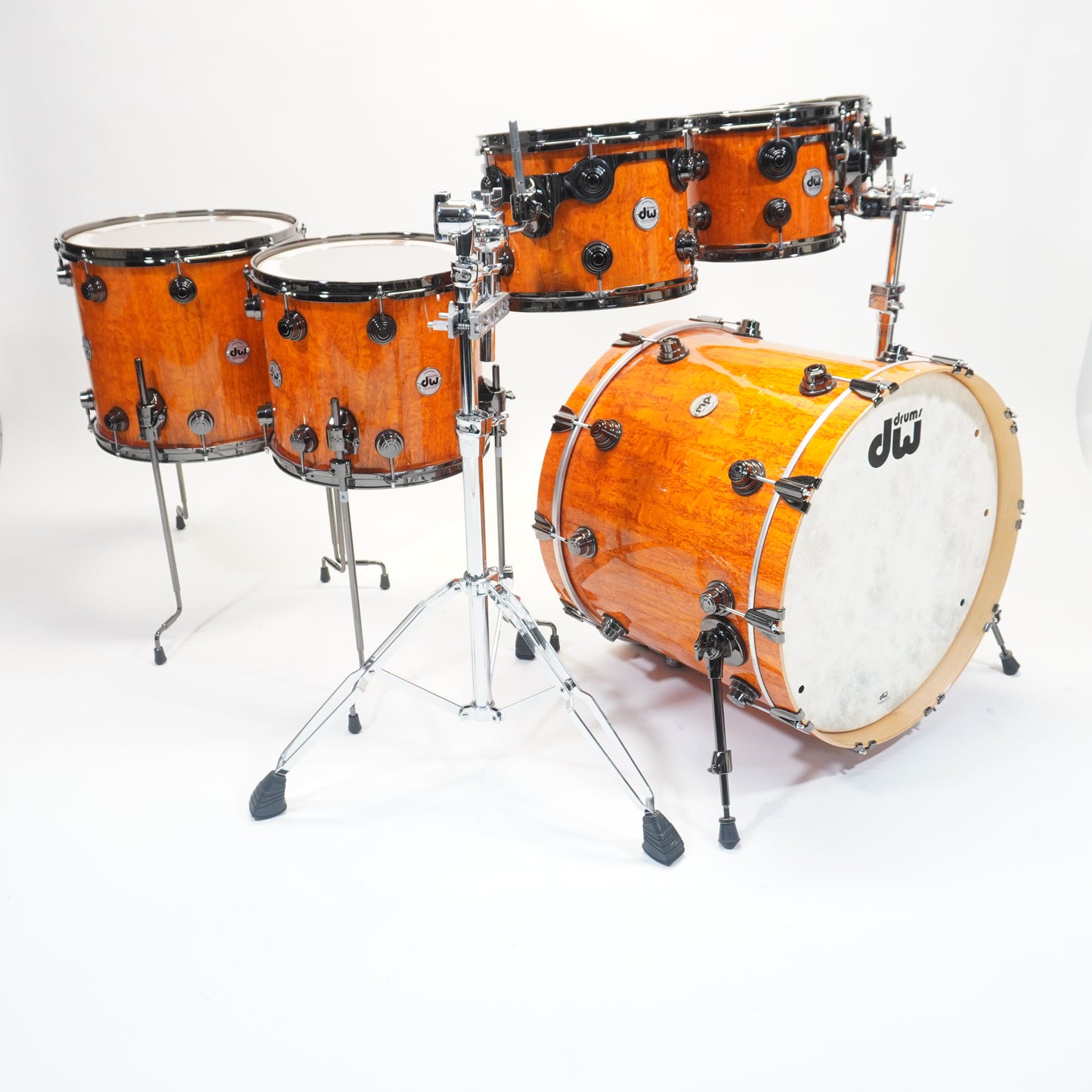 DW COLLECTORS EXOTIC MAPLE 6-PIECE Drum Kit