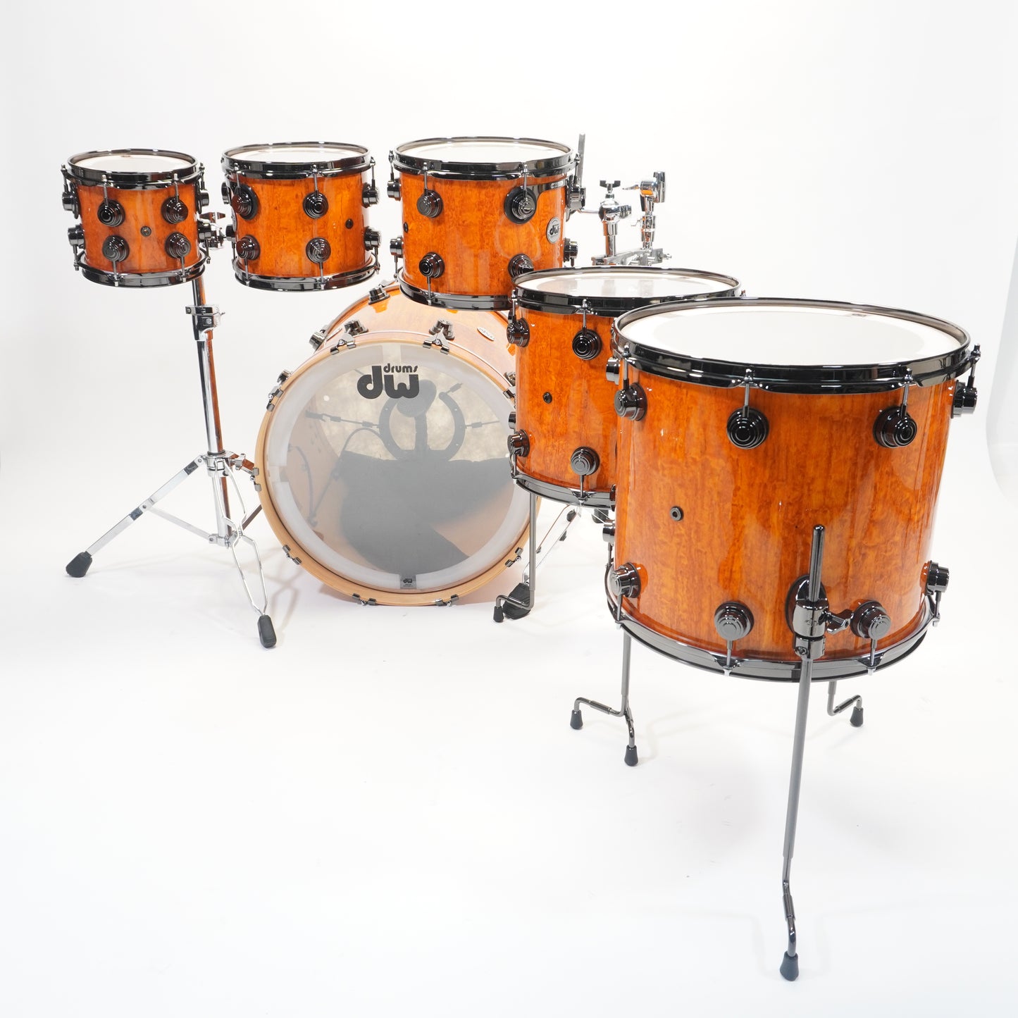 DW COLLECTORS EXOTIC MAPLE 6-PIECE Drum Kit