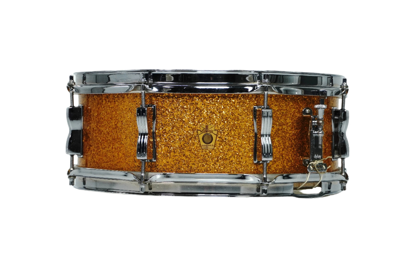 Ludwig 14" x 5,5" Jazz Festival in Gold Sparkle 1961