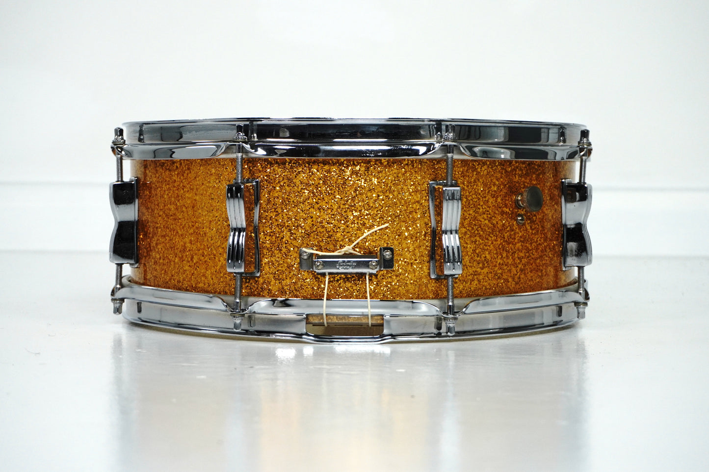 Ludwig 14" x 5,5" Jazz Festival in Gold Sparkle 1961
