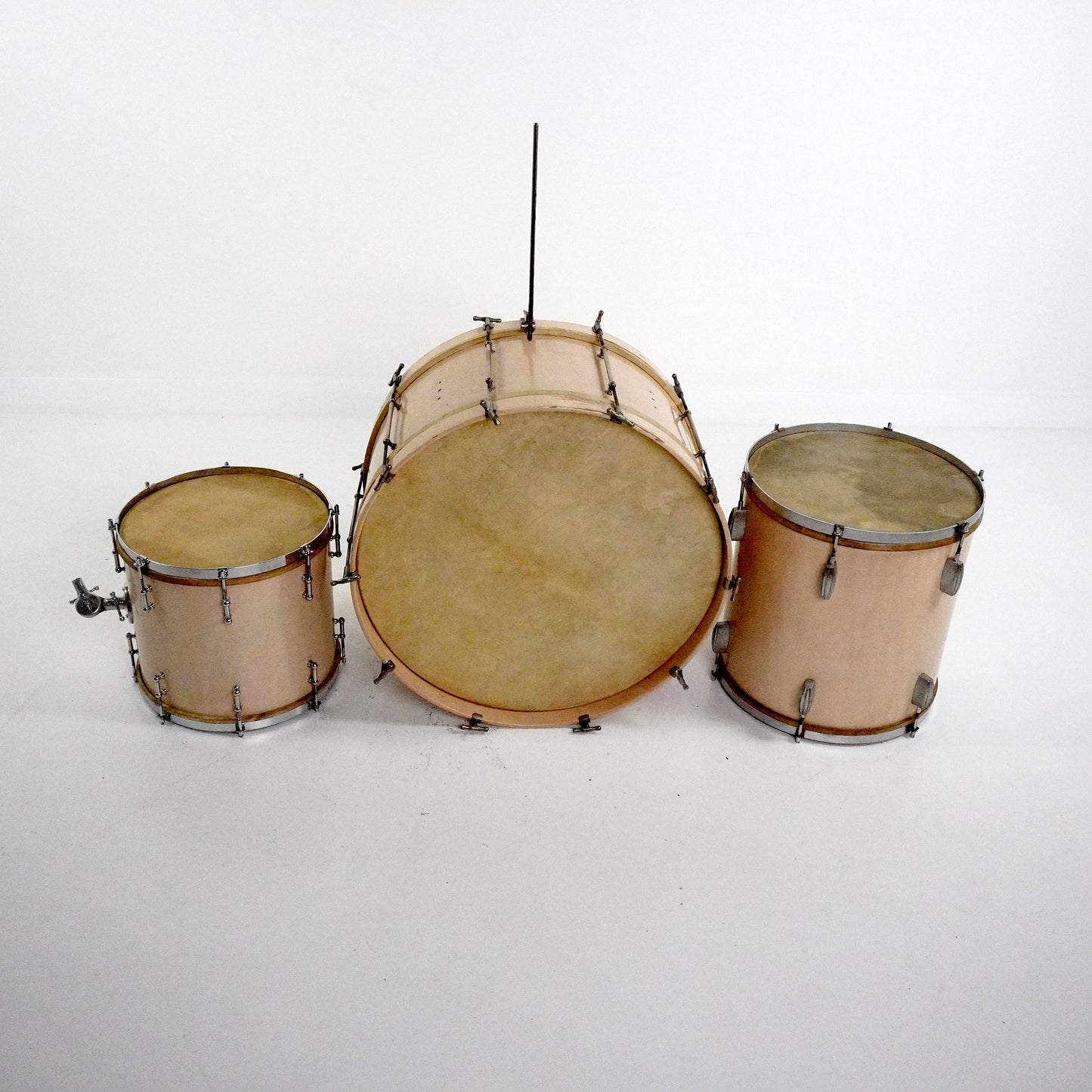 L.W. Hunt Drum Kit 24,14,16