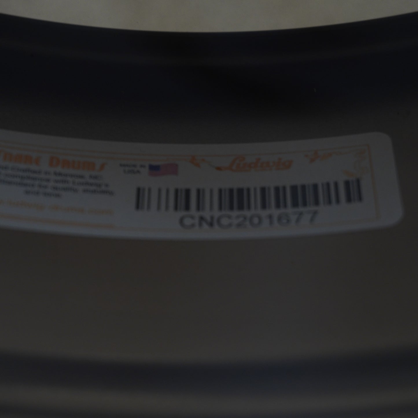 Ludwig LB417 14" x 6.5'' Black Beauty Snare Drum - B stock