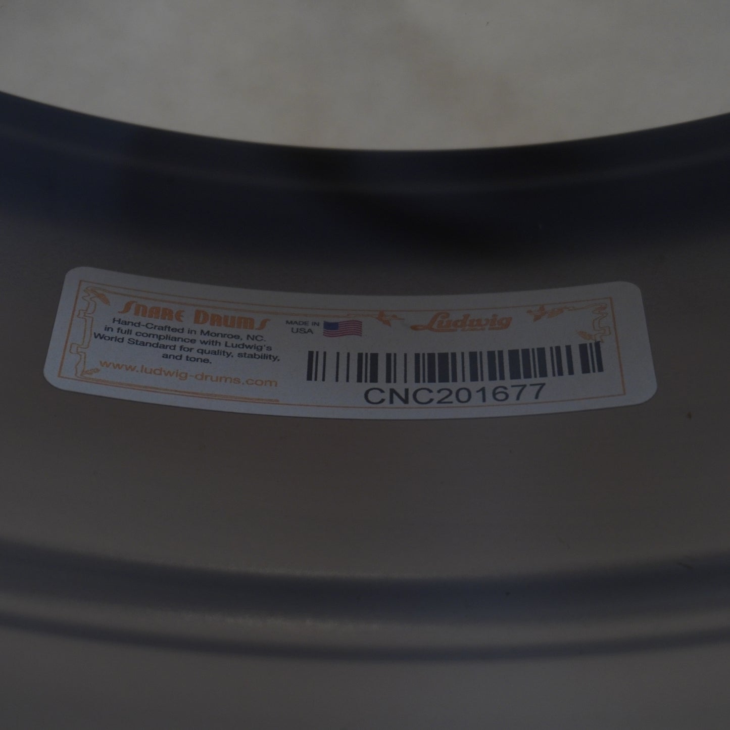 Ludwig LB417 14" x 6.5'' Black Beauty Snare Drum - B stock