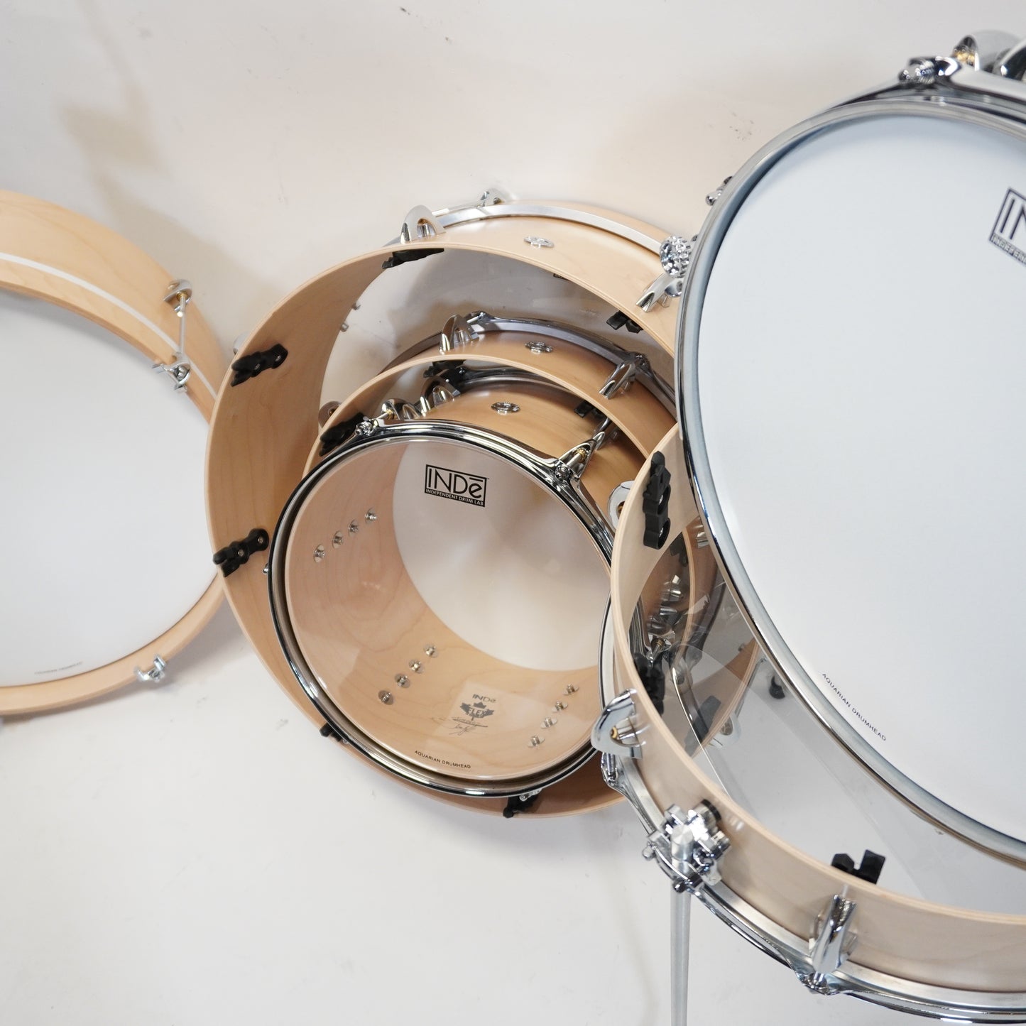 INDe Drums - Independent Drum Lab - Nesting Shell Pack 20/12/15/14x3.75