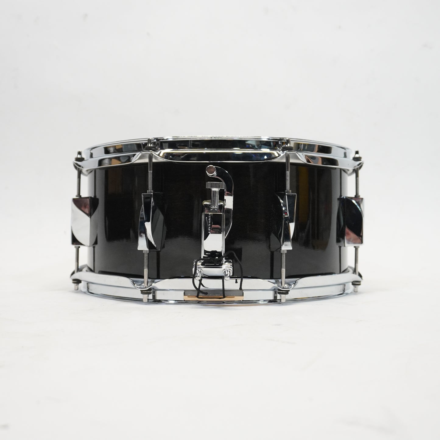 CANOPUS YAIBA 14x6.5 SNARE DRUM IN BLACK LACQUER