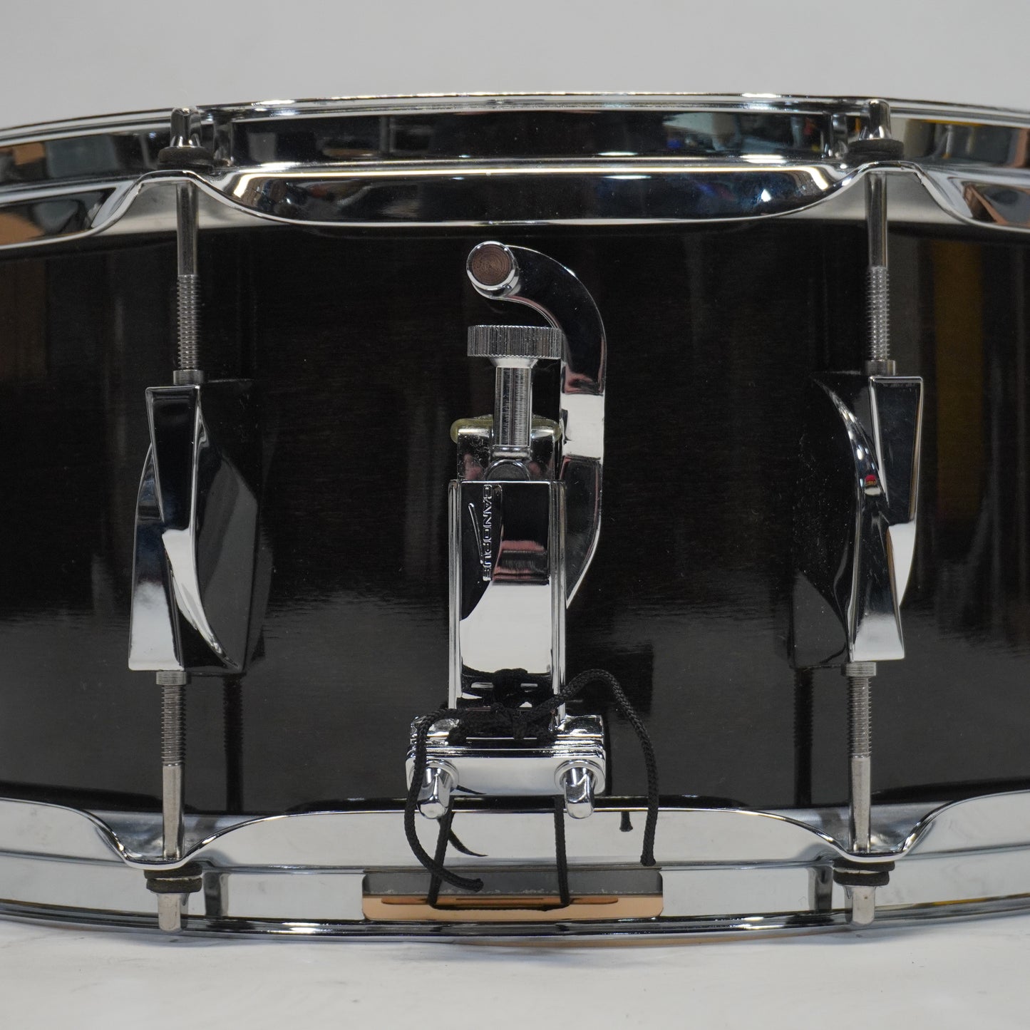 CANOPUS YAIBA 14x6.5 SNARE DRUM IN BLACK LACQUER