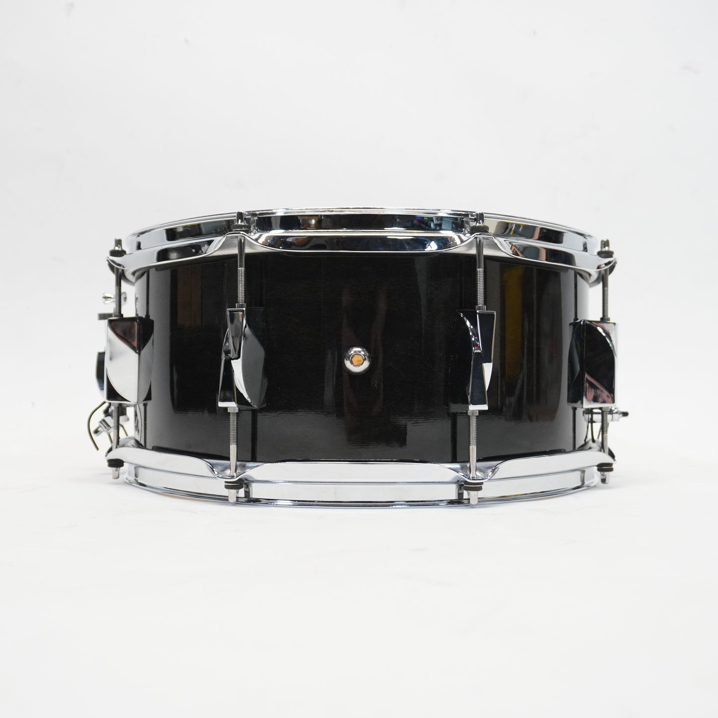 CANOPUS YAIBA 14x6.5 SNARE DRUM IN BLACK LACQUER