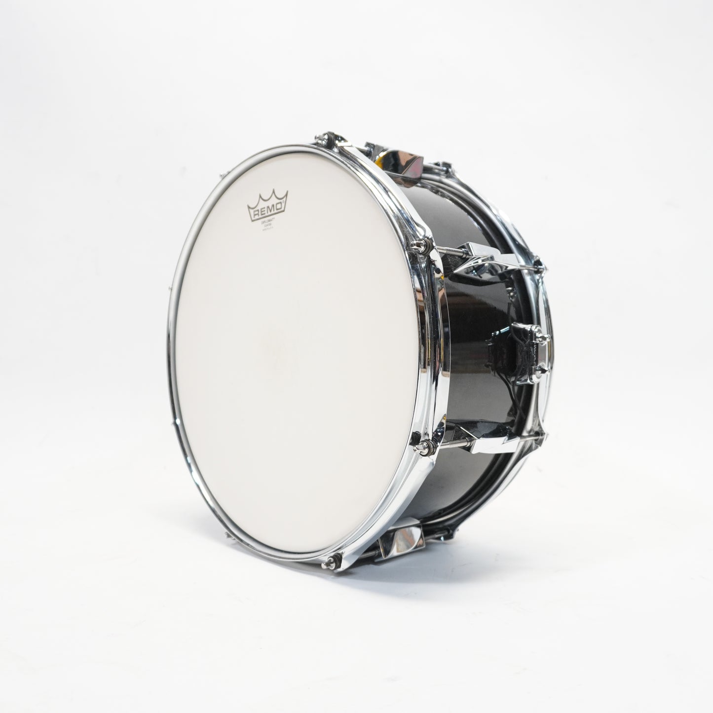 CANOPUS YAIBA 14x6.5 SNARE DRUM IN BLACK LACQUER
