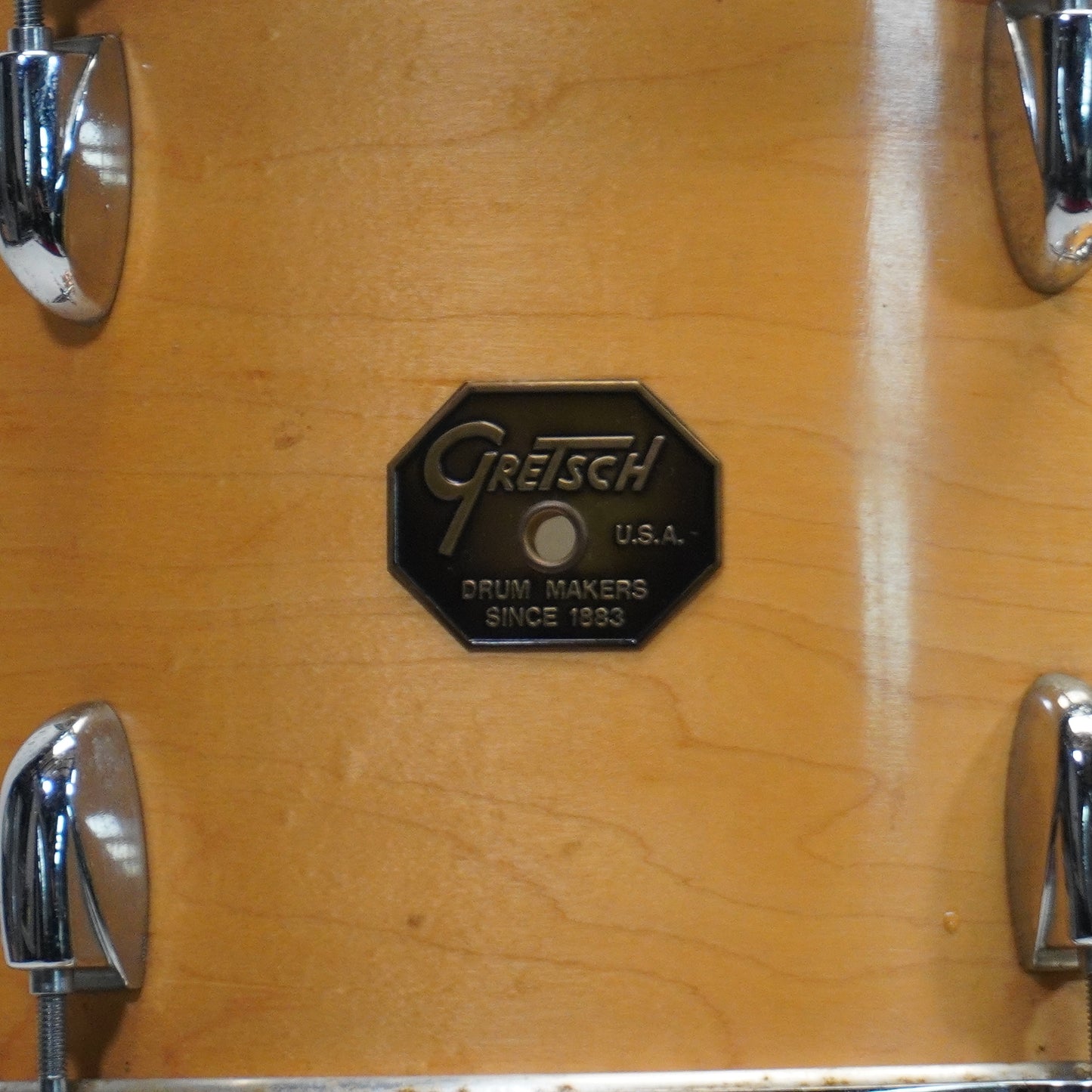GRETSCH USA MAPLE 4-PIECE SHELL PACK 18/12/13/14 IN NATURAL MAPLE GLOSS