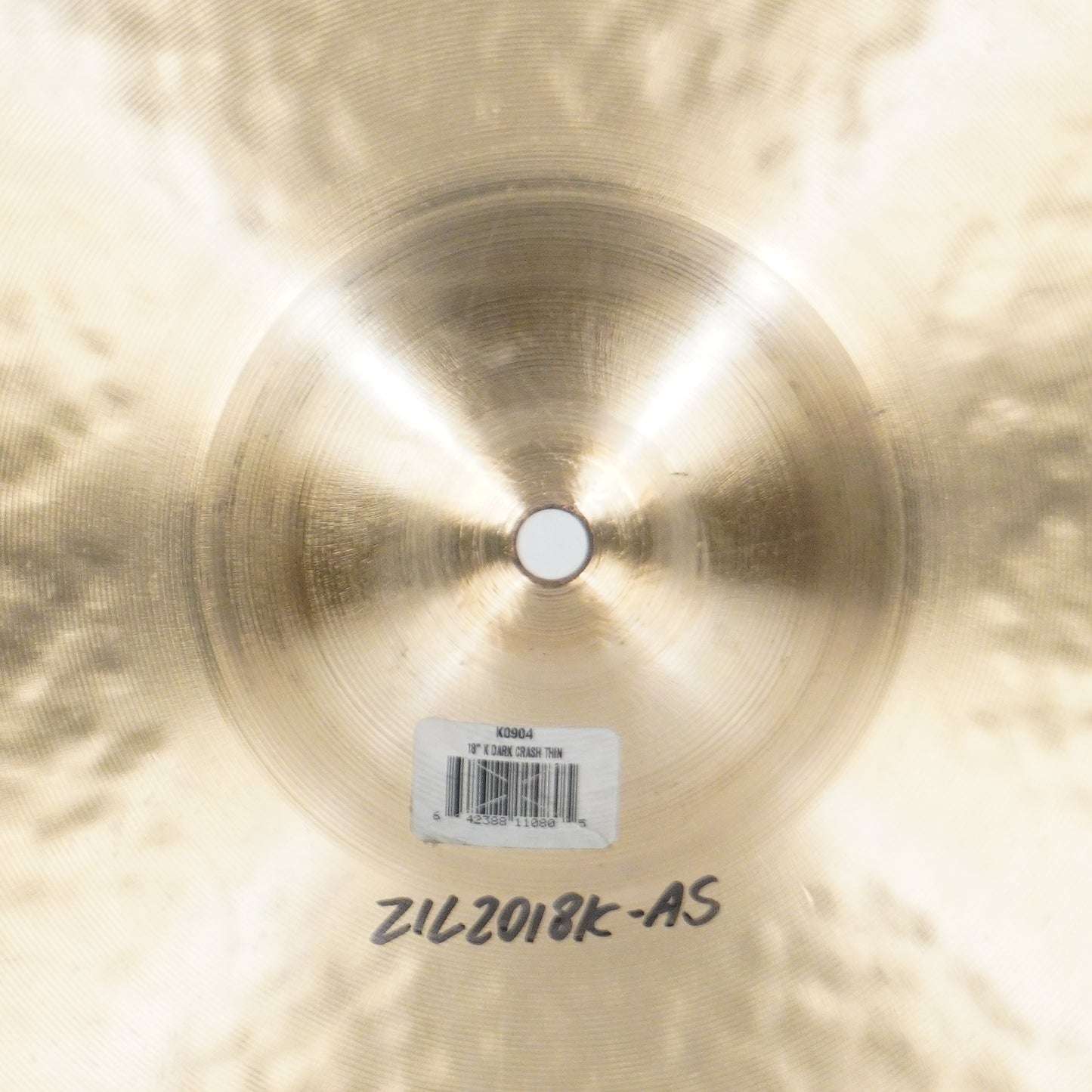 ZILDJIAN K 18" DARK THIN CRASH