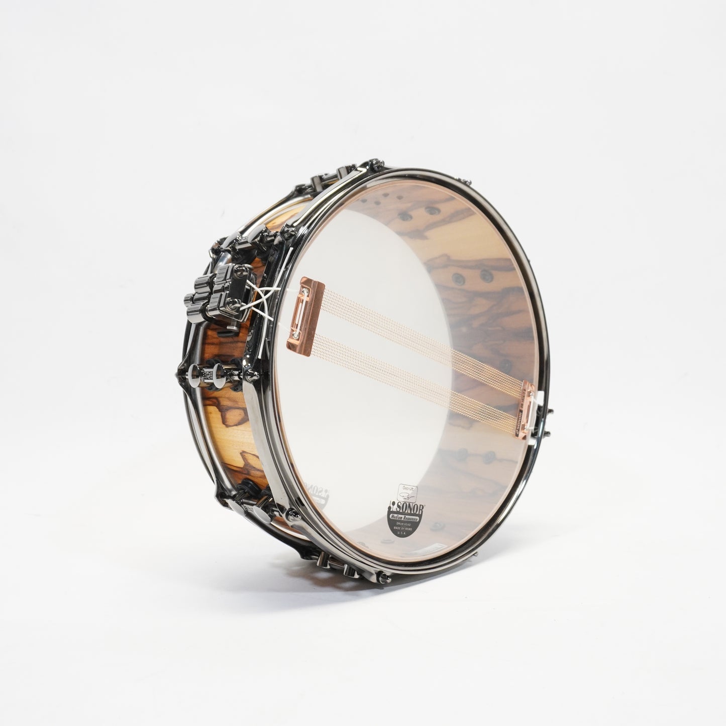 SONOR SQ2 14"x 5" BEECH SNARE DRUM IN AFRICAN MARBLE
