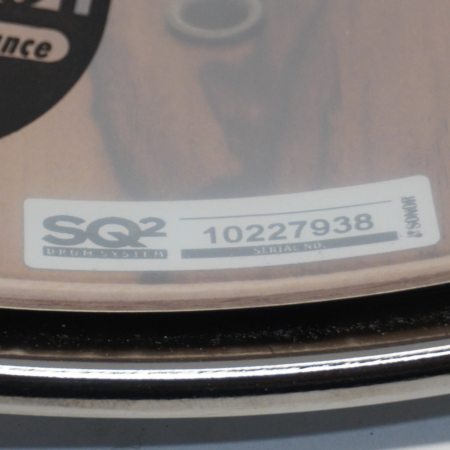 SONOR SQ2 14"x 5" BEECH SNARE DRUM IN AFRICAN MARBLE