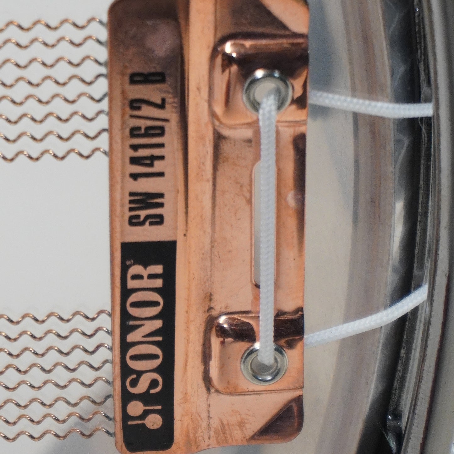 SONOR SQ2 14"x 5" BEECH SNARE DRUM IN AFRICAN MARBLE