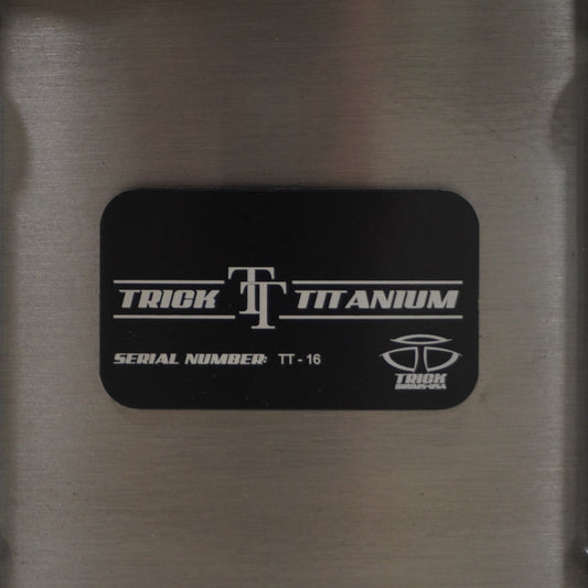 TRICK 14" x 6.5" TITANIUM SNARE DRUM