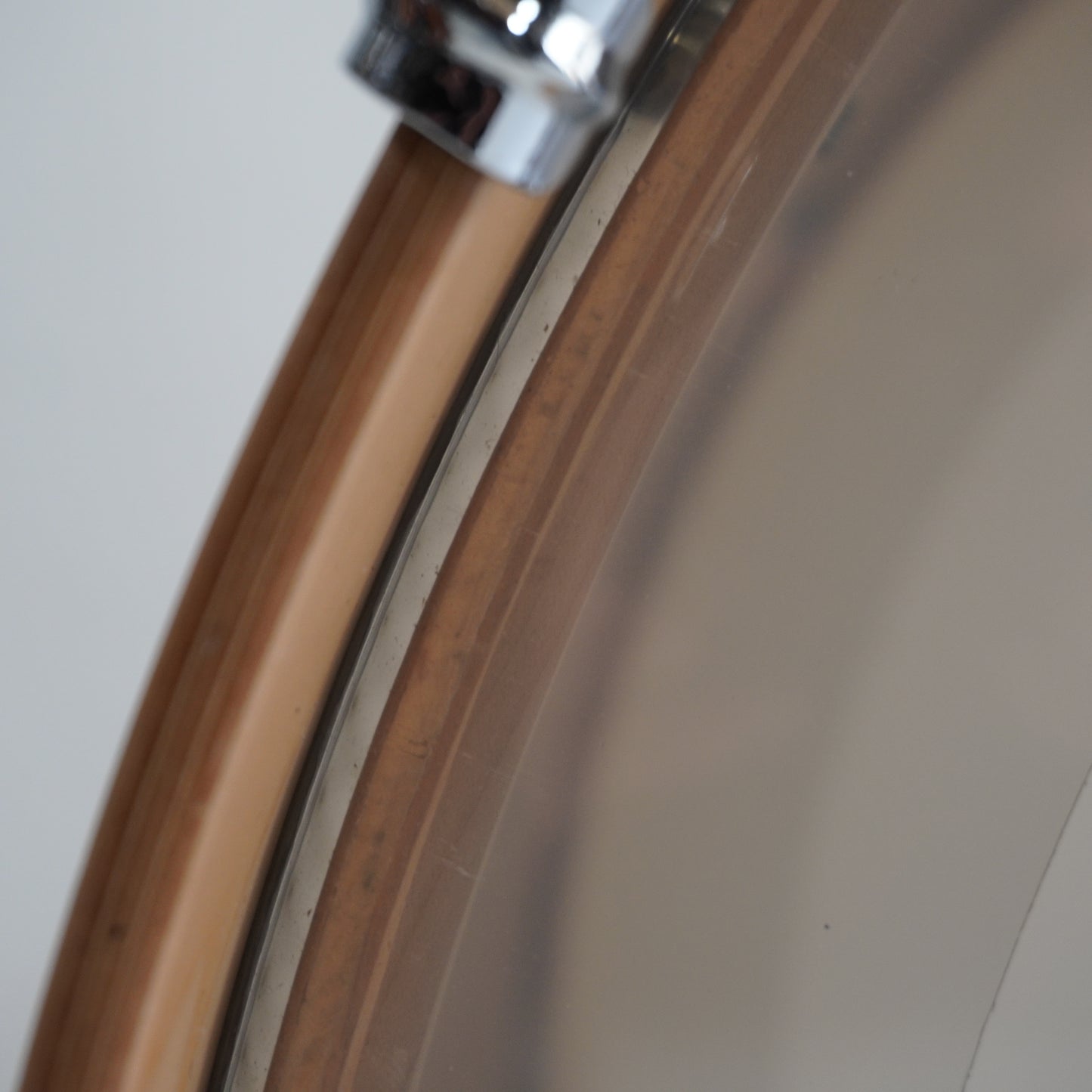 LUDWIG LEGACY 24" BASS DRUM IN NATURAL MAHOGANY